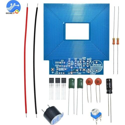 DIY Kit Simple Metal Detector Metal Locator 3V - 5V DC Electronic Production Metal Sensor Induction Suite