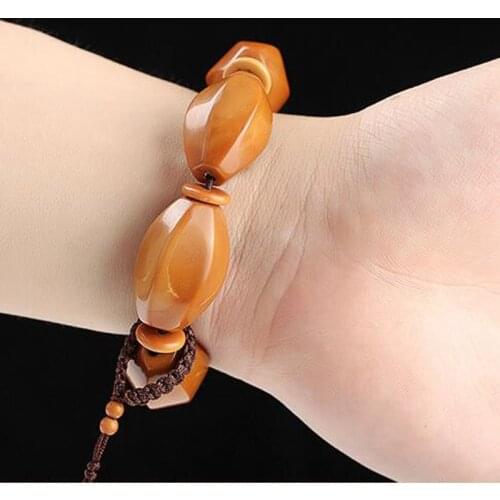 New olive bracelet lap beads olive boys ornaments oil core text playing pieces of jewelry