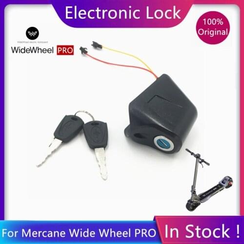 Original Electronic Lock for Mercane Wide Wheel Pro Electric Kick Scooter lock Replacement with Key lock parts
