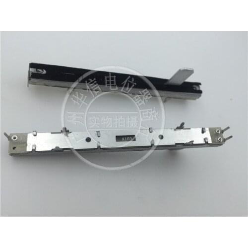 Original new 100% A10K A103 handle 8MMx15MM single push potentiometer 8.8cm long mixer (SWITCH)