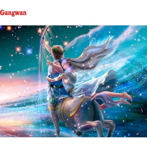 Full square Drill Diamond mosaic signs Taurus Sagittarius Diamond Painting Cross Stitch Embroidery Rhinestones Kits Decoration