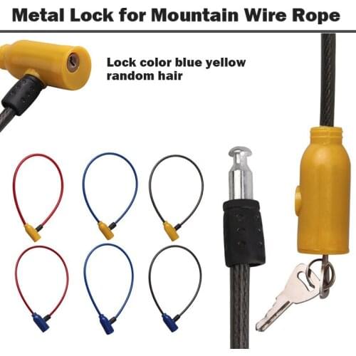 Cycling 8x640mm Cable Anti-theft Bike Bicycle Scooter Safety Lock With 2 Keys Mtb Road Motorcycle Bike Equipment#30