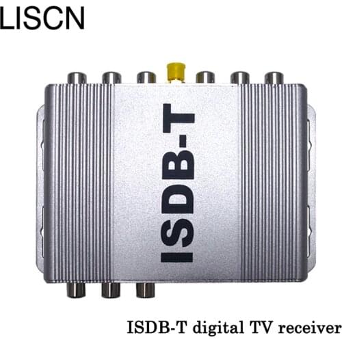 High Quality ISDB-T digital TV receiver tuner car TV box car TV receiver