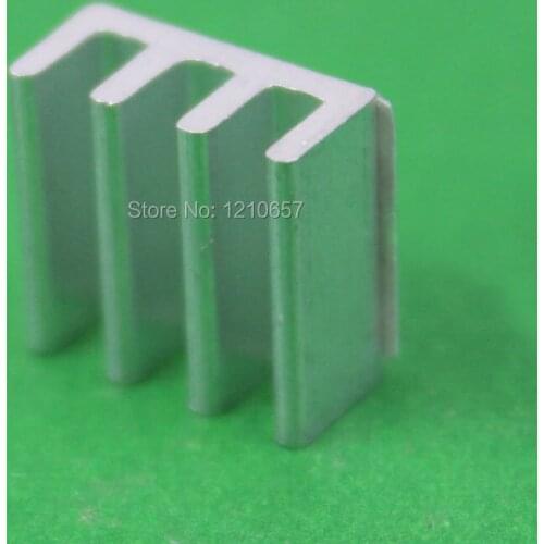 20Pieces lot Aluminum Heat sink IC Led Memory Chip Heatsink Cooling Cooler 11 x 11 x 5mm