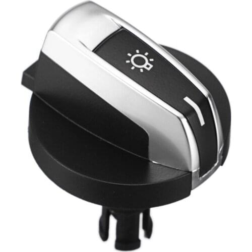 1Pcs Car Headlight Switch Knob Buttons For-BMW 5/7 Series X3 X4 F01 F02 F03 F10 F18 F07 F06 F25 F26
