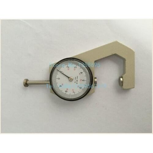 Free shipping mini gold dial gauge,jewelry thickness gage 0.1-10mm,gemstone dia guage,jade beads thickness caliper ruler