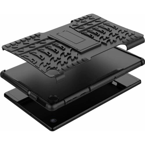 Case For Lenovo Tab M10 FHD Plus TB-X606F TB-X606X 10.3" Cover Funda Armor case Tablet Silicone TPU+PC Shockproof Stand Cover