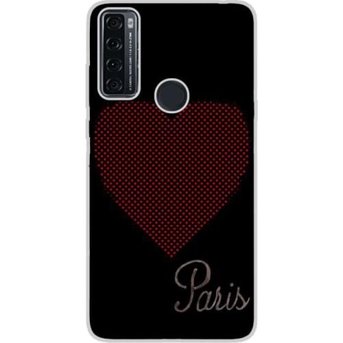 Compatible with TCL-20-SE-4G silicone gel tpu case cover case custom drawing design anti-shock girls 004 case
