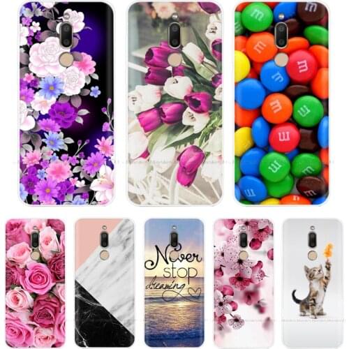 Flower Case For Meizu M6T Case Soft TPU Back Shell Cover For Fundas Meizu M6T Silicone Case M6 T M 6T M811H Phone Cases Coque