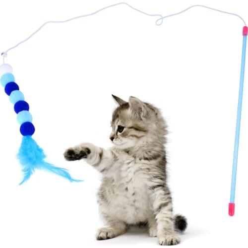 Cat Toy Set, Cat Tent, A Variety of Combination Pet Toys for Cats, Pet Cats Interactive Ball and Feather Set Toys