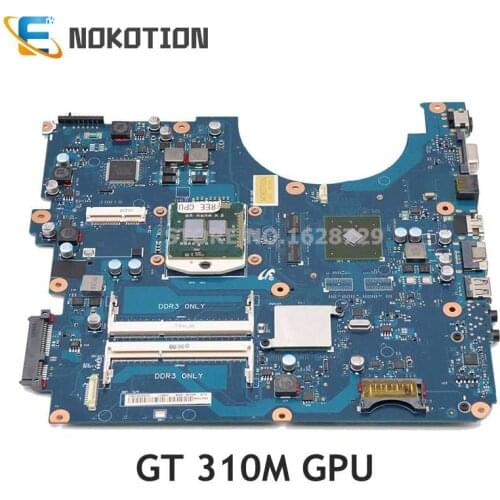 NOKOTION BA92-06129A BA92-06128A BA92-06128B BREMEN-M For Samsung R580 15.6 Inch laptop motherboard GT310M HM55 DDR3