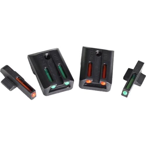 New Arrivals Red Green Light Front and Rear Sight Fiber Sighting Tools for Gun Accessories