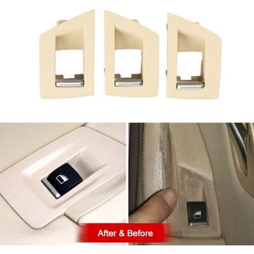 Be applicable Door switch panel inner window and handle assembly for BMW F10 F11 F18 520 523 525 528 530 left hand