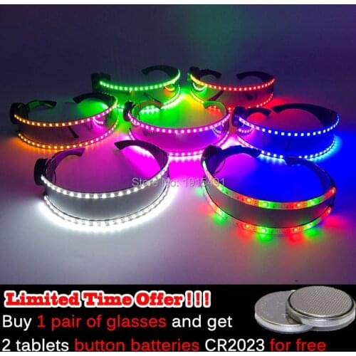 Riding Sunglasses Polarized Protection LED Goggles Cycling Sunglasses Holiday Lighting For Performance Dance Glow Party Supplies
