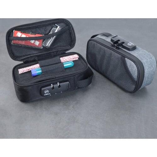 High capacity Activated Carbon Deodorant Smell Proof Bag with Lock Password Travel storage necessities Fathers Day Gadget