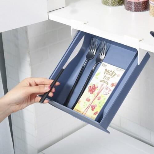 Drawer Type Storage Shelf Thicken Tableware Storage Box Kitchen Storage Container Organizer Shelf Organizer Loset Organizer