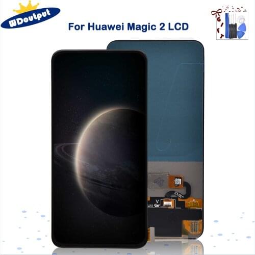 Super AMOLED 6.39"Inches LCD For HUAWEI Honor Magic 2 LCD Touch Screen Digitizer Assembly Replacement With Frame TNY-AL00