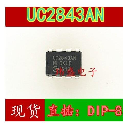 10pcs UC2843BN DIP-8 UC2843P UC2843B UC2843AN UC2843N TL2843P