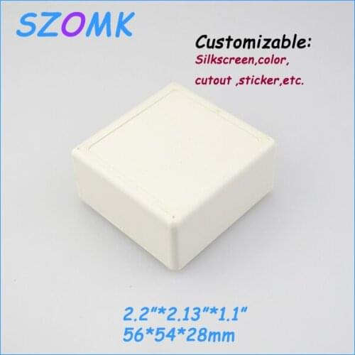5 pieces a lot, box plastic electronic 56*54*28mm 2.2*2.13*1.1inch
