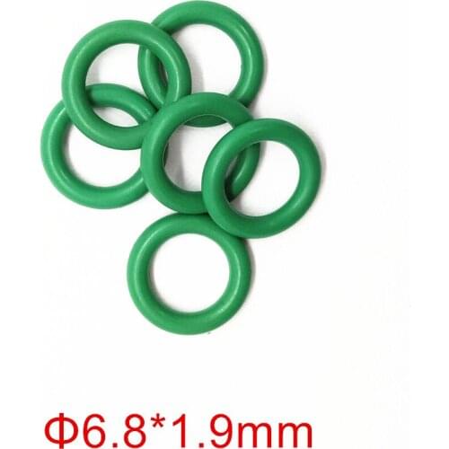 500pieces 6.8*1.9mm Rubber Orings Auto Spare Parts Fuel Injector Seals (AY-O2049)
