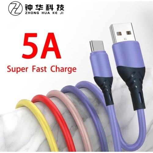 5A 25W Micro USB Cable Type c usb For iphone 12 pro charger lightning Cable For Xiaomi mi 9 Redmi note 8 pro Soft pleasant 2M