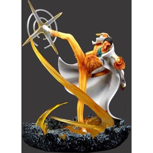 Anime One Piece Figure Portrait Of Pirates Borsalino Battle Ver. GK PVC Action Figure Statue Collectible Model Kids Toys Doll