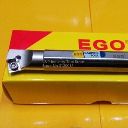 New EGO Anti-vibration 75 Angle Inner Bore S12M-SSKCR09 S16N-SSKCR09 S20Q-SSKCR09 S25R-SSKCR09 Not Including Blade SC**09T3