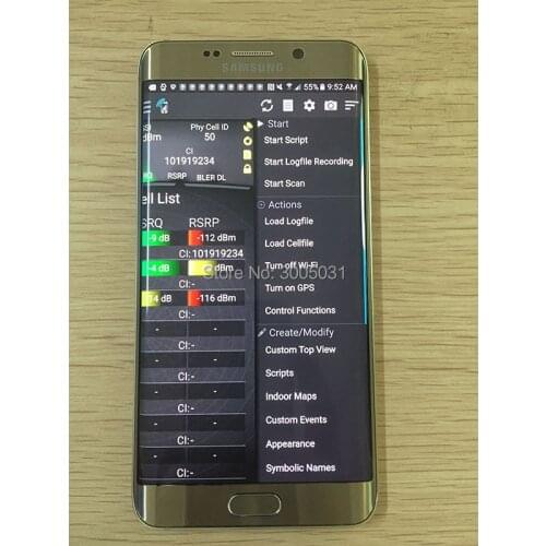 Free shipping dhl + S6 G928c with tems pocket , support CA and volte testing ,support polqa and qesq ,all social Networks test