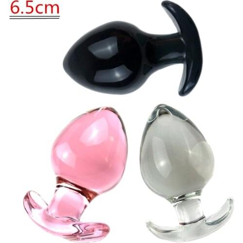 Large Crystal Glass ButtPlug Anal Dilation New Sexual Appliance For Adult Vaginal Massage Stimulate Sexual Orgasm Masturbate Toy