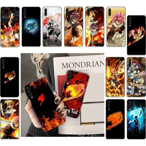 Anime Manga Fairy Tail Phone Case For Samsung A71 A41 A21 A31 A72 A50 A70 A11 A12 M31 A02 A51