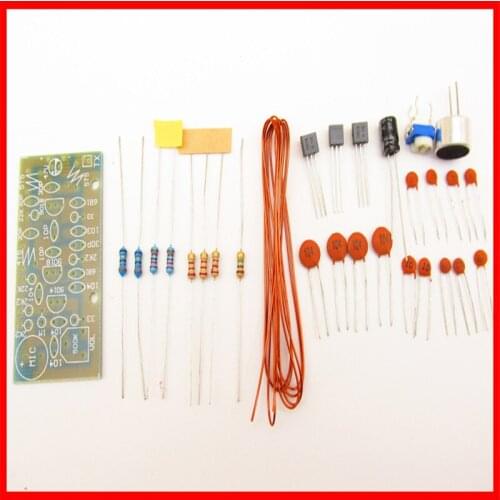 3 tube wireless microphone kit wireless microphone module electronic production parts electronic production DIY