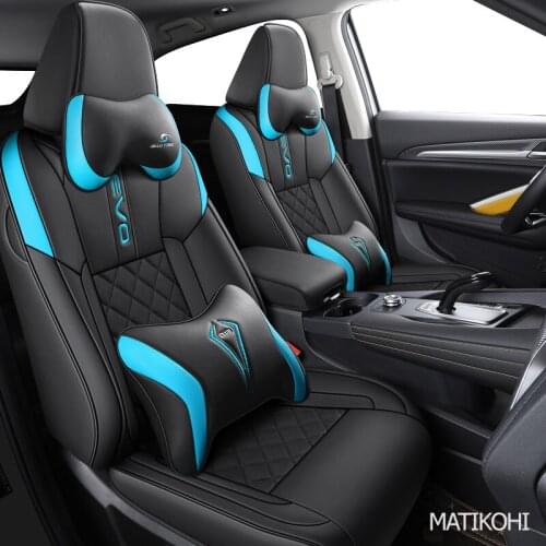 MATIKOHI custom leather car seat cover for Haval F7 F7X 2017-2021 years Automobiles Seat Covers