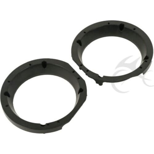 Motorcycle Universal 5.25 to 6" Speaker Adapter Ring For Harley Touring Electra Street Glide 1998-2013 Batwing Fairing