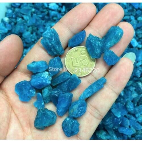 Natural yoga meditation chakra energy round blue apatite gia ishihara ore Kyanite rough stone
