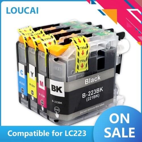 2020 NEW Compatible ink cartridges FOR brother LC223 DCP-J562DW DCP-J4120DW MFC-J480DW J680DW J880DW MFC-J4620DW J5320DW full