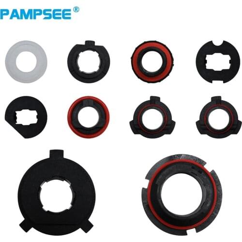 PAMPSEE 2PC H1 H3 H4 H7 H8 H9 H11 H13 9004 9005 9006 9007 880 Adapter Holder Base Sockets Retainer for S2 Car LED Headlight Bulb