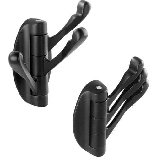 Swivel Hooks Solid Metal Foldable Towel Hooks with Multi Three Rotating Arms Swing Arm Triple Robe Hook Hanger