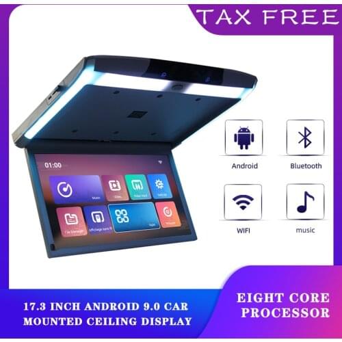 Android 9.0 Car Screen Roof Dashboard Replacement Entertainment System Android Auto 2G+16G For Ford Buick Chevrolet 17.3inch HD