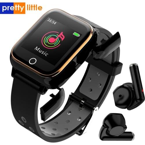 PPM6 Bluetooth Headset Smart Watch Men Women MP3 Heart Rate Tracker Blood Pressure Sport Smartwatch for Android IOS