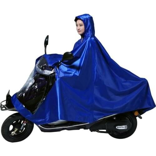 Reflective Adult Rain Coat Outdoor Men Electric Motorcycle Raincoat Women Clear Waterproof Chubasquero Hombre Rain Gear DK50RC