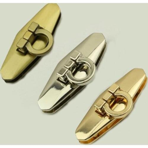 10 pcs/lot Luggage hardware accessories high-end handbags bags Mortise lock Twist lock Bag hardware accessories lock