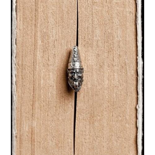 925 Sterling Silver Men Women Chinese White Impermanence SINGLE Post Stud Earring Jewelry A1363