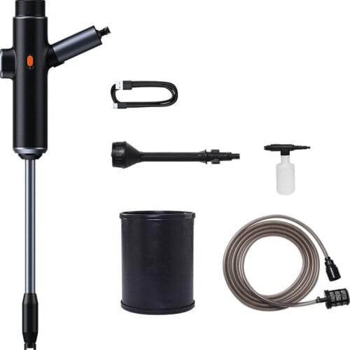 Car high-pressure electric spray nozzle water gun times power portable electric car wash water gun