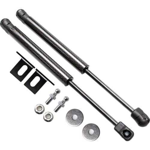 Car Styling Hood Bonnet Gas Struts for Nissan Tiida Latio C11 Versa 2004-2012 Lift Support Damper Carbon Fiber Shock