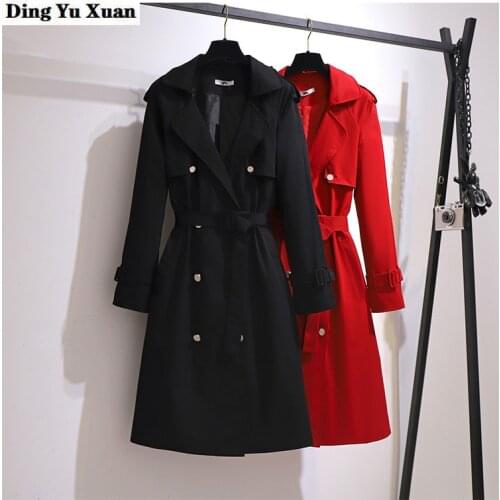 Ding Yu Xuan Women's Long Raincoats