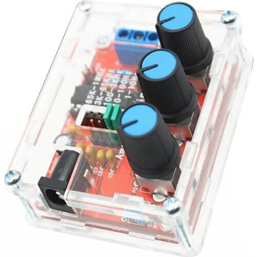 For XR2206 Function Signal Generator DIY Kit Sine/Triangle/Square Output Signal Generator Adjustable Frequency Amplitude
