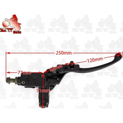 Hydraulic Brakes Universal Motorcycle brake Pump Buggy Scooter Cylinder Pump Handle Accessories Left Right Clutch Lever 50-250CC