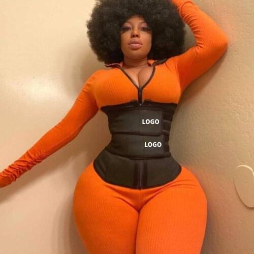 Lover Beauty Women Latex Waist Trainer Cincher Body Shaper Plus Size Zipper Corset Underbust Sweat Tummy Control Shapewear