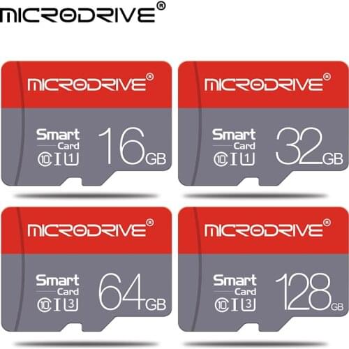 50pcs Micro SD TF Card 16GB 32GB 64GB 128GB Class 10 Flash Memory high speed Microsd Card for Smartphone with free Adapter