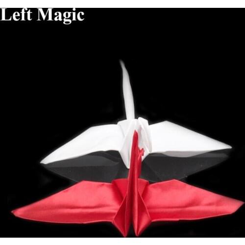 Crane Magic (Origami Magic) Magic Trick Paper Crane Close Up Magic Props Street Accessories Mentalism C2087